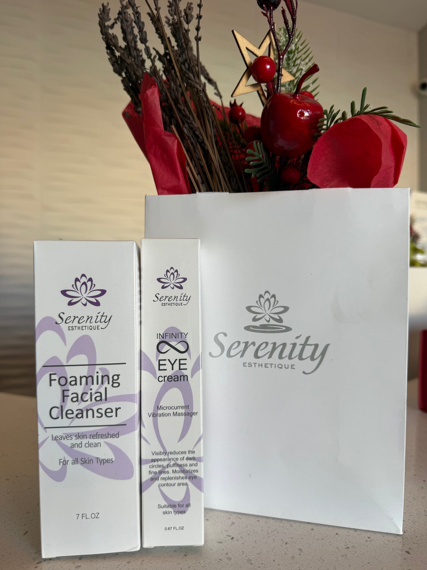 Kit Serenity Eye cream + Serenity Facial Deep Cleanser