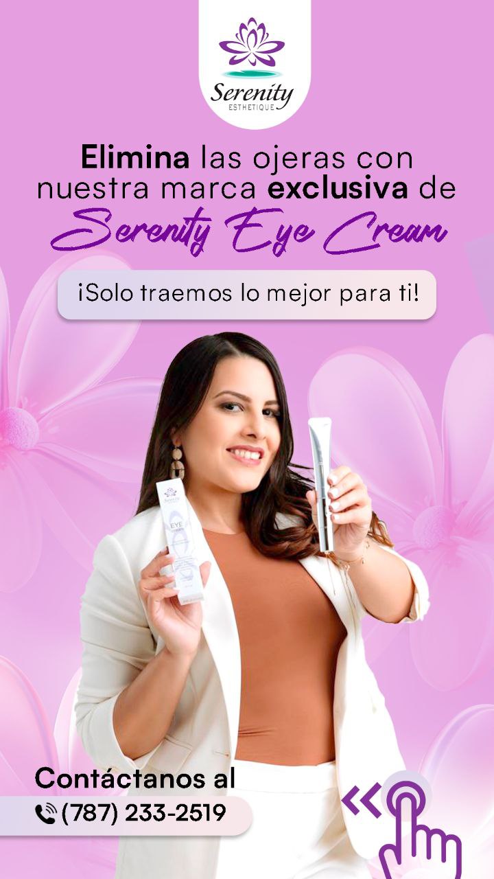 Serenity eye cream + Micro-corrientes Masaje